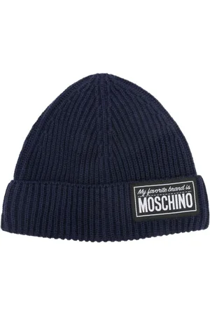 Moschino Logo-patch beanie
