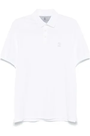 Brunello Cucinelli Logo-print polo shirt