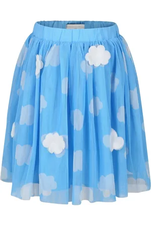 Stella McCartney Cloud-appliqu?? tulle skirt