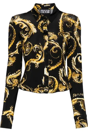 VERSACE Chromo Couture-print shirt