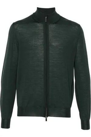 CANALI Merino wool cardigan