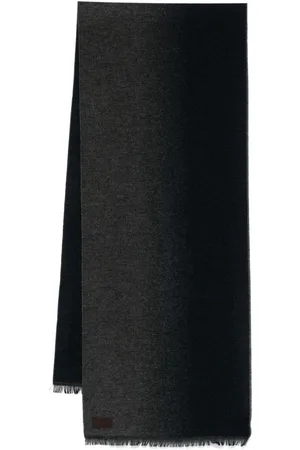 CANALI Gradient-effect scarf