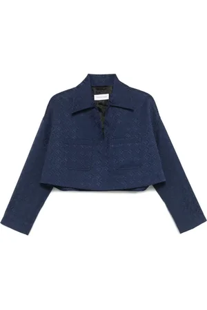 Marine Serre Moon Diamond jacquard vareuse