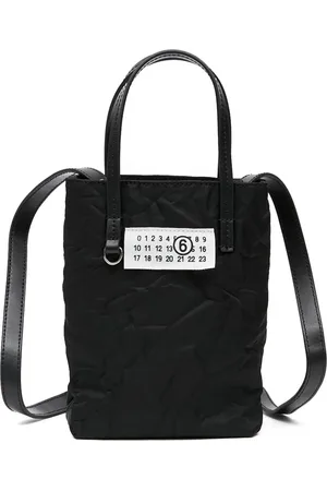 Maison Margiela Mini logo-appliqué tote bag