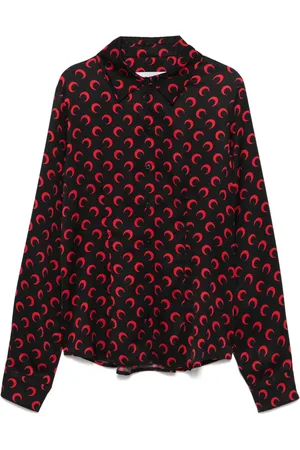 Marine Serre Moon-print shirt