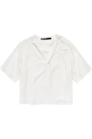 Bimba y Lola Scarf-collar T-shirt