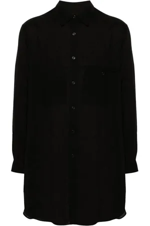 YOHJI YAMAMOTO Spread-collar shirt