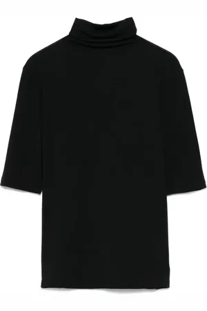 Vince Elbow-Sleeve roll-neck top