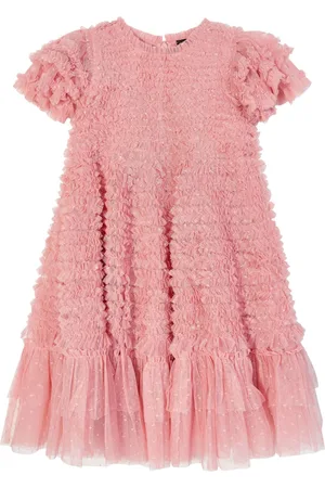 Needle & Thread Tulle ruffled dress