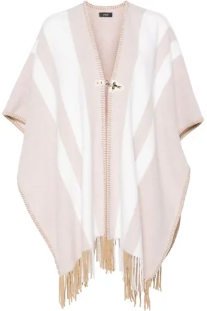 FAY Striped cape