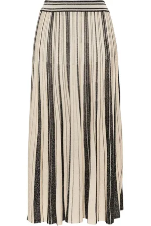 ZIMMERMANN Metallic midi skirt