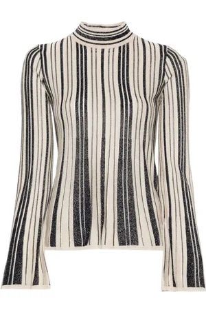 ZIMMERMANN Metallic knit top