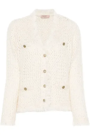Twin-Set Sequin-embellished cardigan