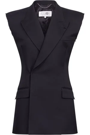 Maison Margiela Raw-cut edge waistcoat