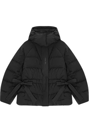 Ganni Oversized hooded puffer jacket