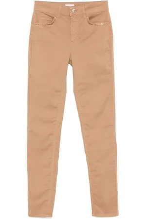 Liu Jo Rhinestone-embellishment trousers