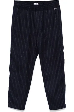 Il gufo Pinstriped trousers