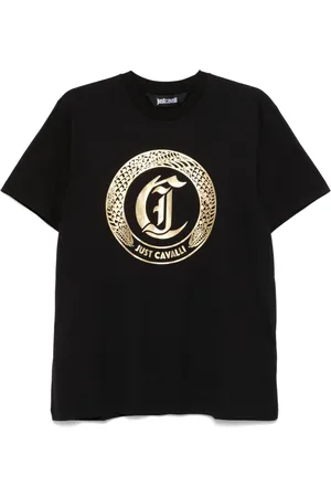 Roberto Cavalli Ghotic logo-print T-shirt