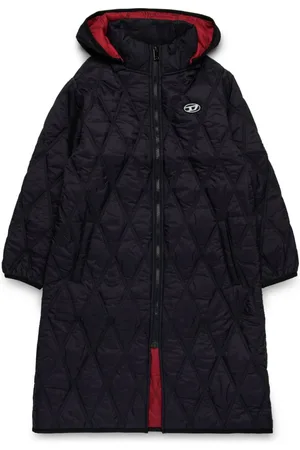 Diesel Diamond-quilting padded coat