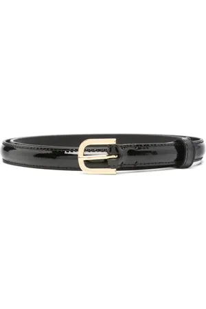 Totême Thin patent-leather belt
