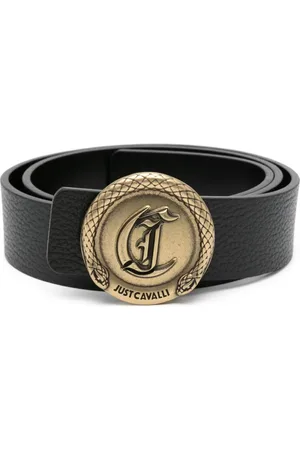 Roberto Cavalli Logo-buckle belt