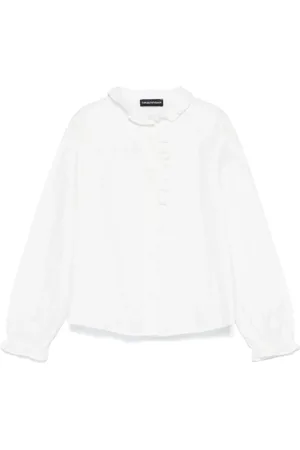 Emporio Armani Monogram-jacquard shirt