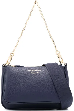 Emporio Armani Deer-print double mini bag