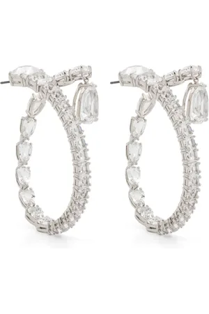 Swarovski Matrix hoop earrings