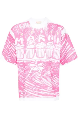 Marni Cake-print jersey T-shirt
