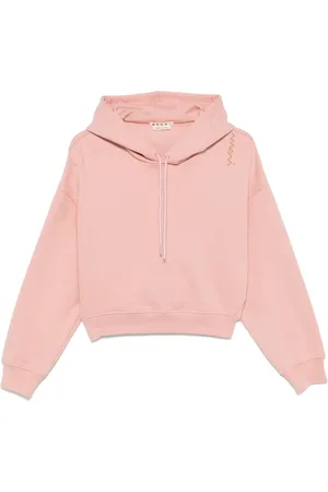 Marni Embroidered-logo hoodie