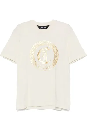 Roberto Cavalli Ghotic logo-print T-shirt