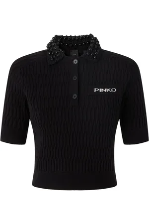 Pinko Logo-embroidered sweater