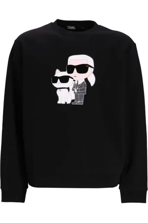 Karl Lagerfeld Graphic-stamp sweatshirt