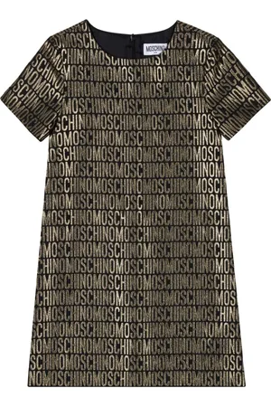 Moschino All over logo print dress