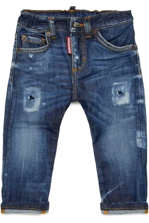 Dsquared2 Distressed straight-leg jeans