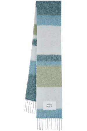 Maison Kitsuné Striped scarf