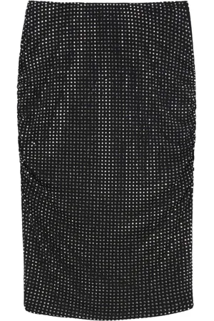 Pinko Rhinestone-embellished skirt