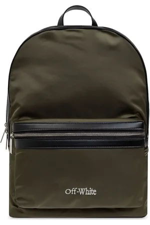 OFF-WHITE Logo-embroidered backpack