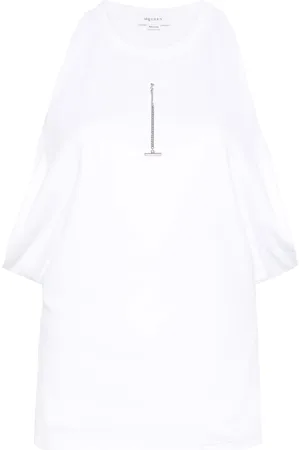 Alexander McQueen Draped Armhole T-shirt