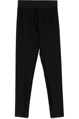 Roberto Cavalli Logo-waistband leggings