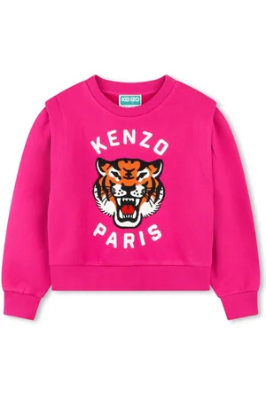 Kenzo Tiger print layered sweatshirt