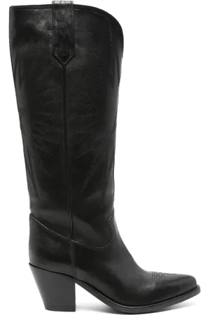 Golden Goose 65mm leather cowboy boots