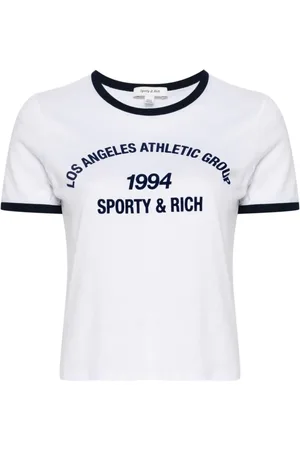Sporty & Rich Text-print T-shirt