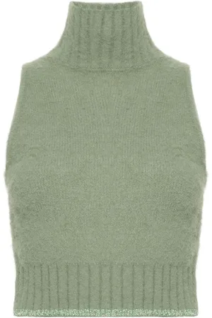 Pinko Cropped knitted top