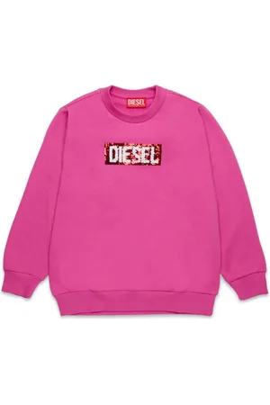 Diesel Sequin-embellished cotton sweatshirt