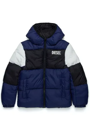 Diesel Logo-print hoodie jacket