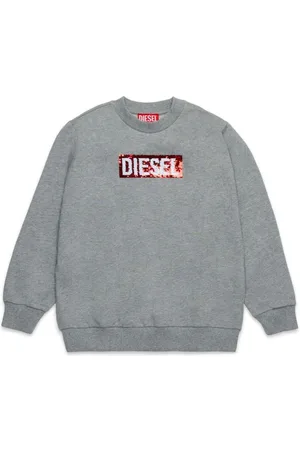 Diesel Sequin-embellished cotton sweatshirt