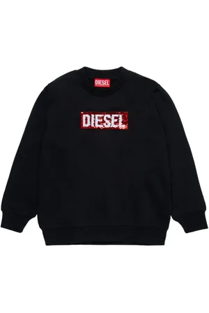 Diesel Sequin-embellished cotton sweatshirt