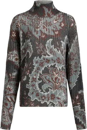 Etro Floral-print wool sweater