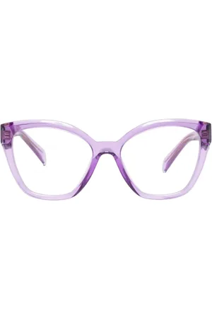 Prada Logo-engraved glasses